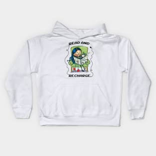 Read and Recharge Kids Hoodie